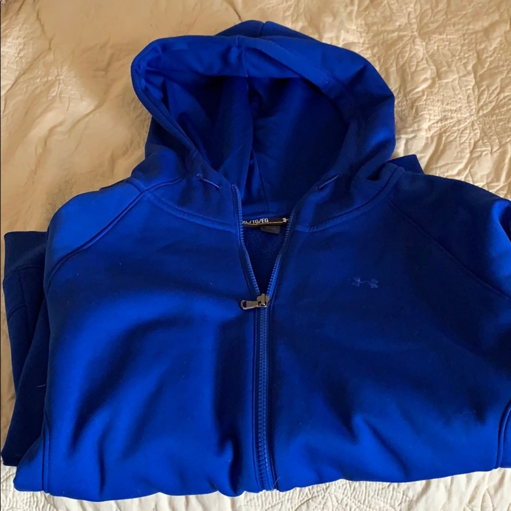 Under armour hoodie Xl royal blue